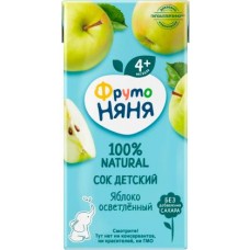 Сок ФрутоНяня Яблоко 200мл в магазинах Магнит