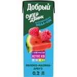 Напиток Добрый Active Kid яблоко малина арбуз 200мл