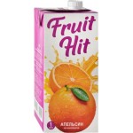 Напиток Fruit Hit апельсиновый сокосодержащий 1л
