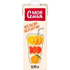 Напиток сокосодержащий Моя семья Апельсин грейпфрут 950мл в магазинах Магнит