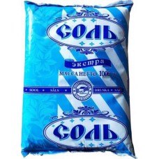 Соль Экстра пищевая 1кг в магазинах Магнит