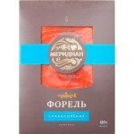 Форель Меридиан слабосоленая филе-ломтики 120г