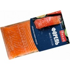 Форель Океан соленая филе кусочки 300г в магазинах Магнит