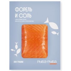 Форель Рыба-Рыба радужная слабосоленая филе-кусок 200 г в магазинах Магнит
