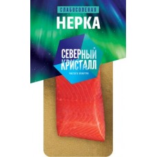 Нерка Северный кристалл слабосолёная филе-кусок 150г в магазинах Магнит