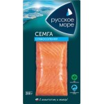 Семга Русское море филе-кусок слабосоленый 200г Семга Русское море филе-кусок слабосоленый 200г