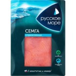 Семга Русское Море филе ломтики 120г Семга Русское Море филе ломтики 120г