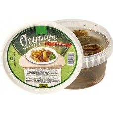 Огурцы соленые корнишоны 500г в магазинах Магнит
