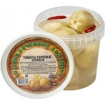 Томаты соленые зеленые 800г