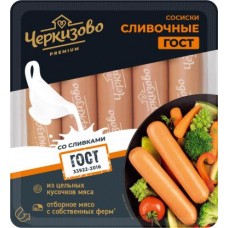 Сосиски Черкизово Premium Сливочные Гост вареные 450мл в магазинах Магнит