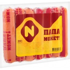 Сосиски Папа может 350г в магазинах Магнит