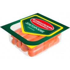 Сосиски Великолукский мясокомбинат Докторские 330г в магазинах Магнит