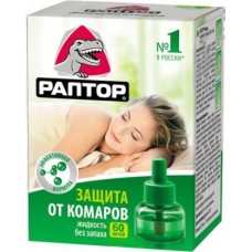 Жидкость от комаров Раптор 60 ночей в магазинах Магнит