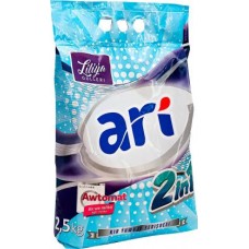 Стиральный порошок Ari для белого и цветного белья 2.5кг в магазинах Магнит