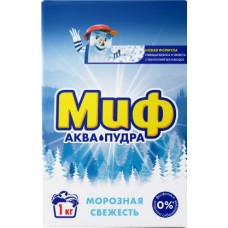 Стиральный порошок Миф Морозная свежесть 3в1 1кг в магазинах Магнит