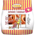 Баранки Семейка ОЗБИ с ванилью 300г Баранки Семейка ОЗБИ с ванилью 300г