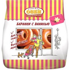 Баранки Семейка ОЗБИ с ванилью 300г в магазинах Магнит