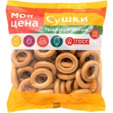 Сушки Моя цена Традиционные 250г в магазинах Магнит
