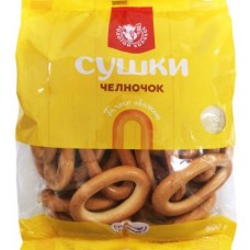Сушки Золотой Колобок Челночок 300г в магазинах Магнит