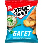 Сухарики Хрусteam Багет Сметана и зелень 100г