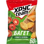 Сухарики Хрусteam Багет Томат и зелень 60г