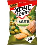 Сухарики Хрустим Чиабатта Оливки и ароматные травы 55г
