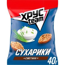 Сухарики Хрусteam Сметана 40г в магазинах Магнит
