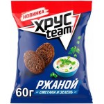 Сухарики Хрустим Ржаные сметана зелень 60г