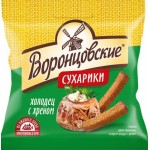 Сухарики Воронцовские ржано-пшеные холодец с хреном 80г Сухарики Воронцовские ржано-пшеные холодец с хреном 80г