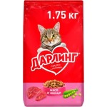 Сухой корм для кошек Дарлинг мясо и овощи 1.75кг