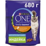Сухой корм для стерилизованных кошек Purina One Природа здоровья индейка-облепиха 680г
