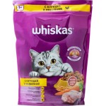 Сухой корм для стерилизованных кошек Whiskas с курицей подушечки с курицей 800г