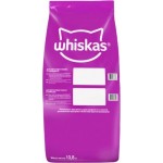 Сухой корм для взрослых кошек Whiskas подушечки с говядиной 13.8кг