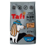Сухой корм Tafi для взрослых собак мелких пород до 3 кг Два вида мяса 2.5кг