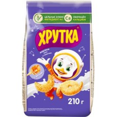 Готовый завтрак Хрутка Кукурузные луны и галактики обогащенные кальцием 210г в магазинах Магнит
