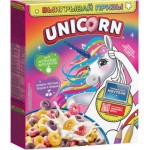 Готовый завтрак Kelloggs Unicorn Радужные колечки с фруктовым вкусом 195г