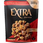 Гранола Extra с фруктовыми ягодами и орехами 300г