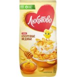 Хлопья Любятово Кукурузные медовые 250г