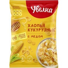 Хлопья Увелка кукурузные с медом витамины 275г в магазинах Магнит