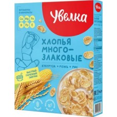 Хлопья Увелка многозлаковые 275г в магазинах Магнит