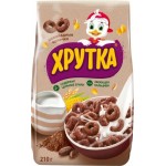 Колечки Хрутка Готовый завтрак шоколадные 210г Колечки Хрутка Готовый завтрак шоколадные 210г
