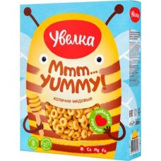 Колечки Увелка медовые 200г в магазинах Магнит