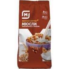 Мюсли Магнит запеченные с орехом 350г в магазинах Магнит