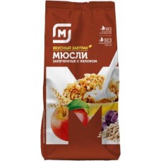 Мюсли Магнит запеченные с яблоком 350г в магазинах Магнит