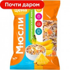 Мюсли Моя цена Тропические 280г в магазинах Магнит