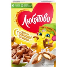 Подушечки Любятово с банановой начинкой 220г в магазинах Магнит