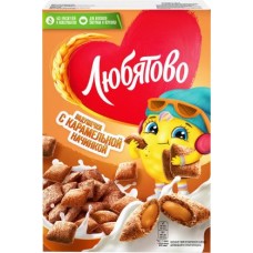 Подушечки Любятово с карамельной начинкой 220г в магазинах Магнит
