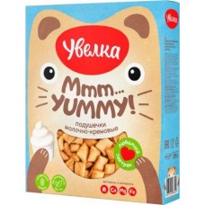 Подушечки Увелка молочно-кремовые 275г/235г в магазинах Магнит