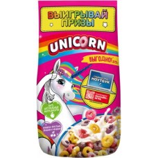 Радужные колечки Kelloggs Unicorn с фруктовым вкусом 375г в магазинах Магнит