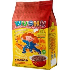 Шарики Здоровей хрустящие Ушу со вкусом шоколада 250г в магазинах Магнит